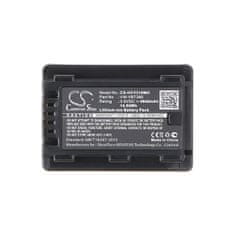 CameronSino Baterie pro Panasonic HC-550EB (ekv. VW-VBT380), 4040 mAh, Li-Ion
