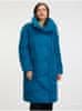 Modrý dámský zimní prošívaný kabát VILA Vipauli XS