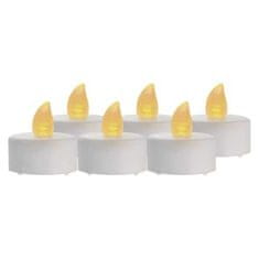 Emos Čajové svíčky LED dekorace Robi 6 ks bílé