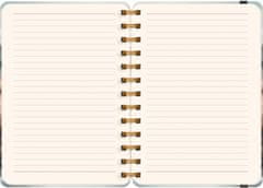Grooters Spirálový 18měsíční diář Petito – Japonsko 2024/2025, 13 × 18 cm