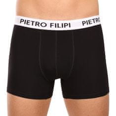 Pietro Filipi 3PACK pánské boxerky černé (3BCL003) - velikost M