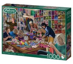 Falcon Puzzle Klub pletení 1000 dílků