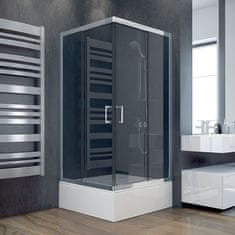 BPS-koupelny Čtvercový sprchový kout MODERN SQ 80x80 (90x90), výška 165 cm
