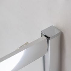 BPS-koupelny Čtvercový sprchový kout HYD-SK93A 80x80 chrom/transparent