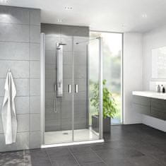 BPS-koupelny Čtvercový nebo obdélníkový sprchový kout LYP2+LYSW1AP2, brillant