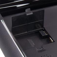 Stualarm Stropní LCD monitor 13,98 s OS. Android USB/HDMI/IR/FM, dálkové ovládání se snímačem pohybu, černý (ds-139Acbl)