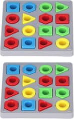 Sferazabawek  Logiczna hra s kostičkami zručnostní skládání tvarů Montessori přizpůsobování tvarů