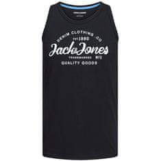 Jack&Jones Pánské tílko JJFOREST Standard Fit 12248622 Black (Velikost L)