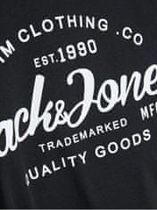 Jack&Jones Pánské tílko JJFOREST Standard Fit 12248622 Black (Velikost L)