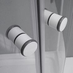 BPS-koupelny Čtvrtkruhový sprchový kout AVILES v setu s vaničkou ROU-454238542