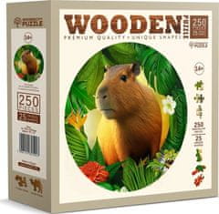 Wooden city Dřevěné puzzle Kapybara 250 dílků EKO
