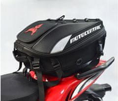 Korbi Motocyklový batoh Motocentric, voděodolný, černo-červený, 2 v 1