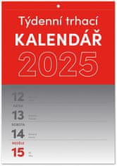 NOTIQUE Nástěnný kalendář Trhací týdenní 2025, A5