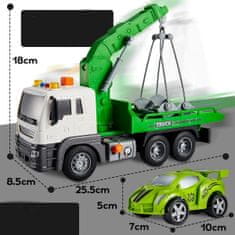 Sferazabawek Car Transporter Silniční pomoc Tow Truck Zvuková světla Toy Vehicle