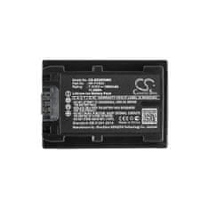CameronSino Baterie pro Sony Fdr-Ax33, Sony Fdr-Ax40 (ekv. Sony NP-FV50A), 1600 mAh, Li-Ion