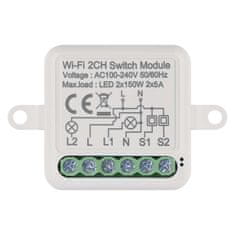 Emos GoSmart modul spínací IP-2102SW, Wi-Fi, 2-kanálový