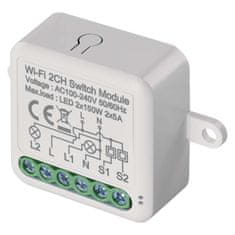 Emos GoSmart modul spínací IP-2102SW, Wi-Fi, 2-kanálový