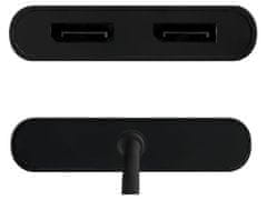 Club 3D Video hub MST USB-C (USB-A adaptér) na 2xDP 4K60Hz Video splitter (CSV-1478)