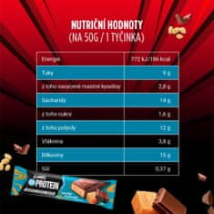 Corny proteinová tyčinka 30% slaný karamel 18x50g