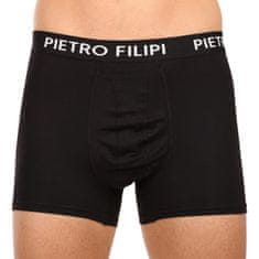 Pietro Filipi 2PACK pánské boxerky balls holder černé (2BCL002) - velikost L