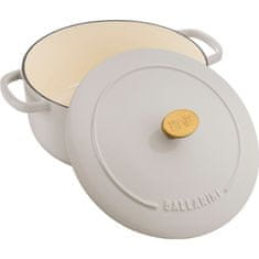 Ballarini Bellamonte 2,6 l šedý litinový hrnec s poklicí