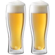 Zwilling sorrento 414ML 2 ks termální pivní sklenice s dvojitým sklem