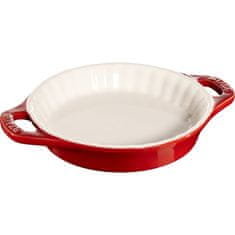 Staub Nádobí na pečení červené Cooking 13 CM Czerwona Forma DO Pieczenia Tarty Ceramiczna