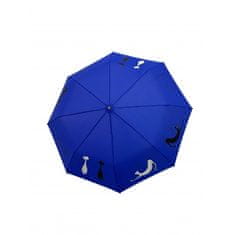 Doppler Fiber Magic Best Friends blue- dámský plně automatický deštník