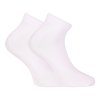 Ponožky nízké bambusové bílé (1PBN02) - velikost M