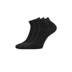 Lonka 3PACK ponožky černé (Desi) - velikost S