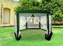 ModernHome Zahradní pavilon s moskytiérou 2x2x2 m GoodHome zelený