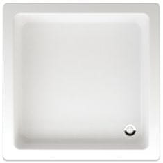 BPS-koupelny Čtvercová akrylátová sprchová vanička Teiko LIBRA 90x90 cm