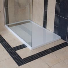 BPS-koupelny Obdélníková akrylátová sprchová vanička INTEGRO