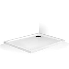 BPS-koupelny Obdélníková akrylátová sprchová vanička FLAT KVADRO ROT-1402927511