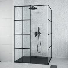 BPS-koupelny Sprchový kout Walk-In EXCEA 100x80 (100x90, 120x80, 120x90), výška 190 cm