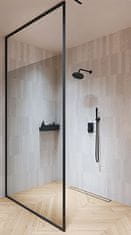 BPS-koupelny Sprchový kout Walk-In ICON 100 (110x 120), výška 200 cm
