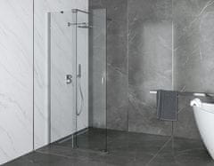 BPS-koupelny Sprchový kout Walk-In VAYO 90 (100, 110, 120, 130, 140), výška 200 cm VY-130-200C