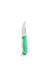 Hendi Univerzální nůž s vroubkovanou čepelí, HENDI, krátký model, Zelená, (L)190mm - 842218