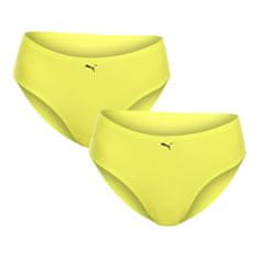 Puma 2PACK dámské kalhotky žluté (701219792 012) - velikost uni
