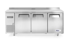 Hendi Třídveřový chladicí stůl s postranními jednotkami, Arktic, Kitchen Line, 291L, 230V/270W, 1800x600x(H)886mm - 233382