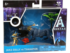 Avatar Akční figurky Avatar Jake Sully a Thanator s LED osvícením.