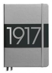LEUCHTTURM1917: Zápisník Leuchtturm1917 - notebook A5-linkovaný-stříbrný