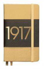 LEUCHTTURM1917: Zápisník Leuchtturm1917 - notebook A6-prázdný-zlatý