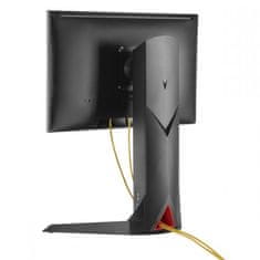 Fiber Mounts FM110 stolní stojan na Tv / monitor 15" - 32", nastavení výšky, náklonu, pivot, 2x USB + konektor na repro a mikrofon