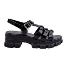 Zaxy ZAXY Dámské voňavé sandály Black velikost 40