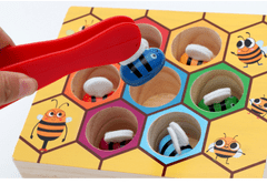 Sferazabawek HRA NA MEDOVÝ PLAST MANUÁL Chyť včelku hračka Montessori pro jemnou motoriku