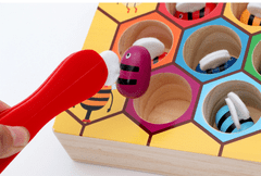 Sferazabawek HRA NA MEDOVÝ PLAST MANUÁL Chyť včelku hračka Montessori pro jemnou motoriku