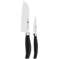 Zwilling Sada kuchyňských nožů Five Star 2 EL Black z nerezové oceli