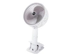 Verk 27027 Bezdrátový skládací ventilátor s klipem bílý