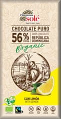 SOLÉ Bio hořká čokoláda citrónová 100 g